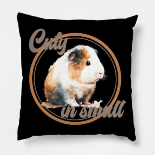 Guinea Pig - Cuty in small Pillow