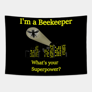 The Best Beekeeper Honey Bee Tapestry