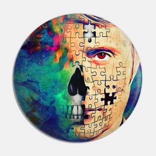 Will Graham Puzzle Skull - What Lies Beneath 2 Pin