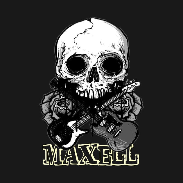 skull maxell by DelSy