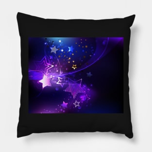 Violet Star Pillow