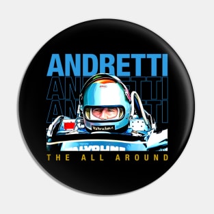 Mario Andretti 1978 Champion Retro Cool Mario Andretti Pin