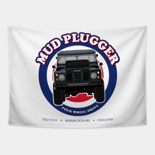 Mud Plugger Tapestry