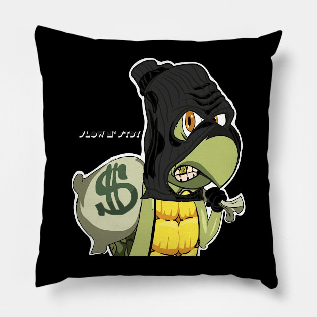 Robin’ Hoods Pillow by SLOW n’ STDY