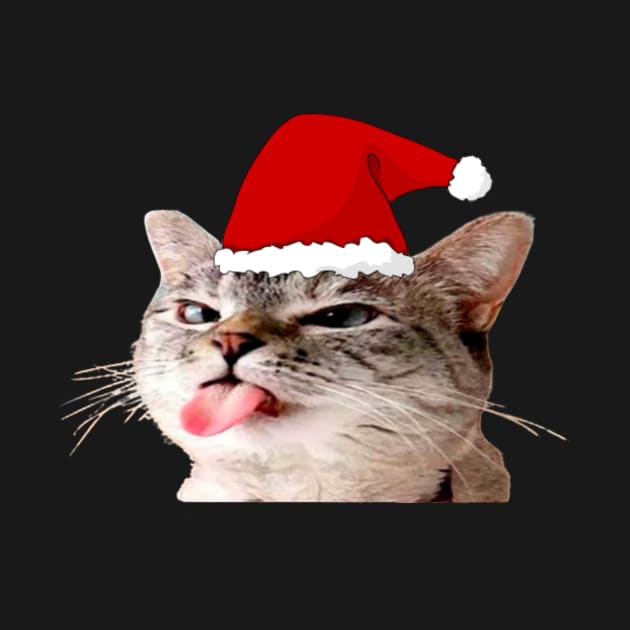 Funny cat christmas, funny memes by Tee Shop