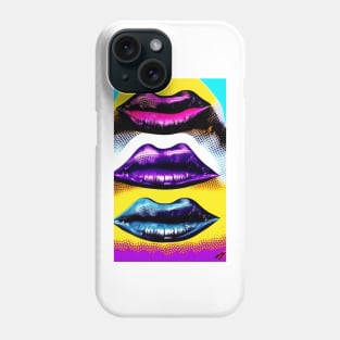 Popart Popculture Lips Phone Case