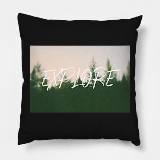 Explore (Pine) Pillow