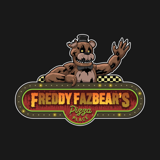 FNAF Nightmare Freddy Movie sign by halegrafx