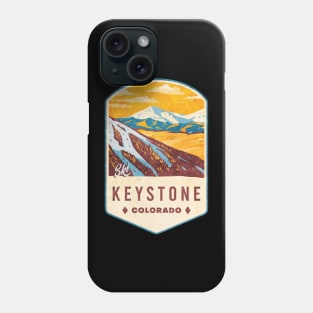 Keystone Colorado Ski Badge Phone Case