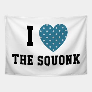 I heart the squonk Tapestry