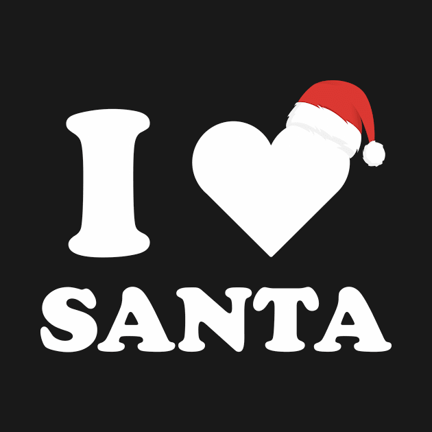 I Love Santa by Bhagila