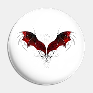 Wings of Dragon ( Red Dragon Wings ) Pin