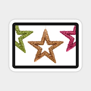 Three christmas stars Magnet