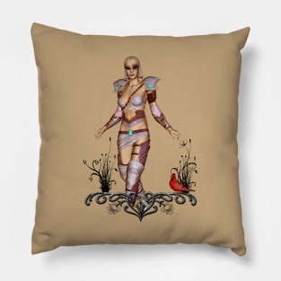 Fantasy women in the night Pillow