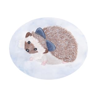 Little Critter (Hedgehog) Watercolor Painting T-Shirt