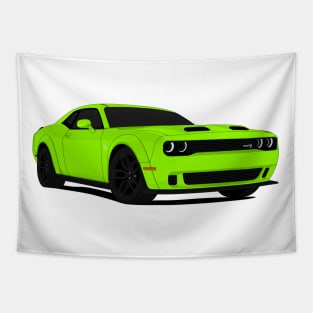 HELLCAT LIME Tapestry