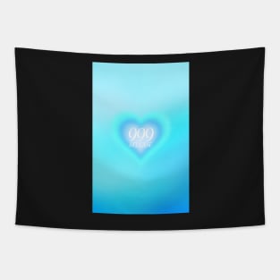 Angel Number 999 Heart Aura Tapestry