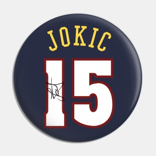 Jokic - signed Pin