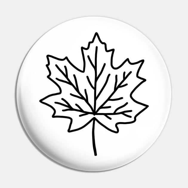 Maple leaf Pin by Davbel