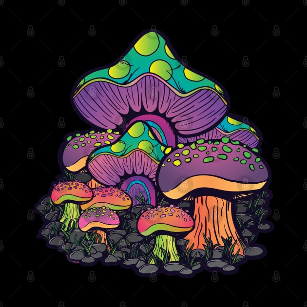 Shrooms by Desdymona