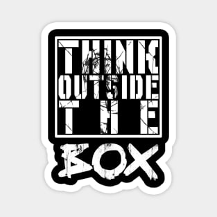 THINK OUTSIDE THE BOX Magnet