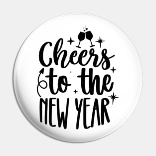 Happy New Year Pin