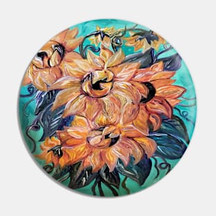 Sunflowers Pin