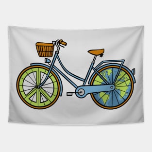 Bike Eco Peace Tapestry