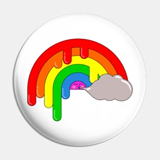 Stoned Rainbows Pin