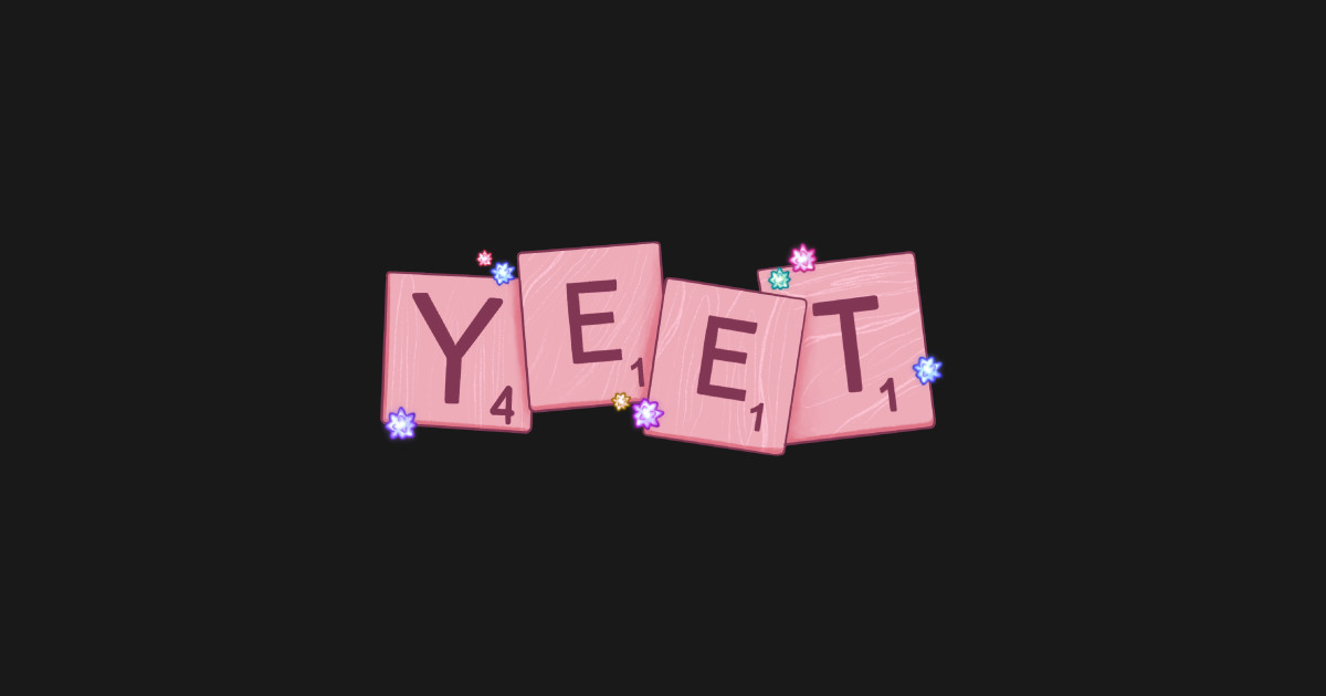 Scrabble Yeet Cute Kawaii Pink Scrabble Yeet Cute Kawaii Pink T