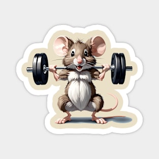 Gym Mouse Magnet