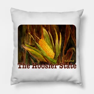 The Hoosier State, Indiana Pillow