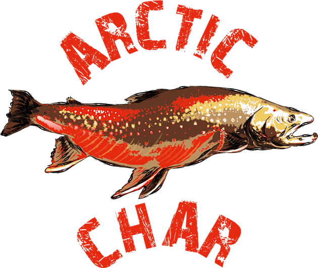 Arctic Char Kids T-Shirt by Worldengine