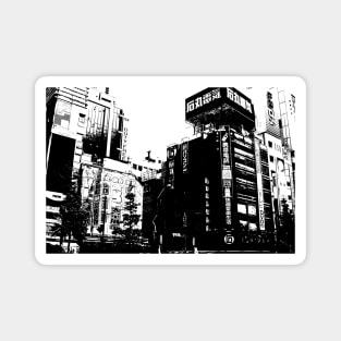 Akihabara Tokyo Manga Panel Magnet