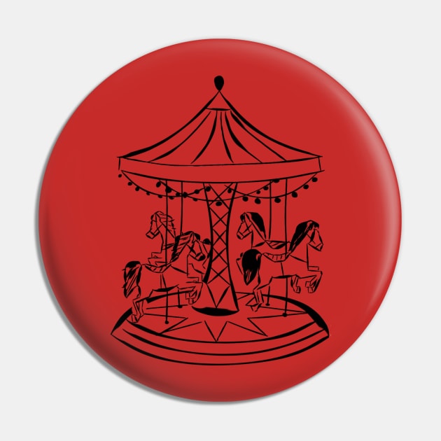 Merry Go Round Pin by Like Water