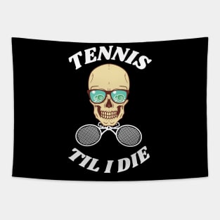 US Open Tennis Til I Die Tapestry