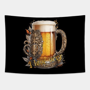 Mug Beers - I love beer Tapestry