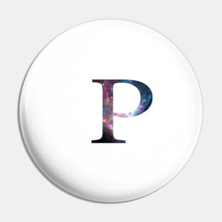 Rho Greek Letter Pin