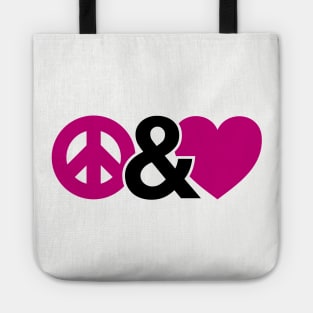 Peace and Love Tote