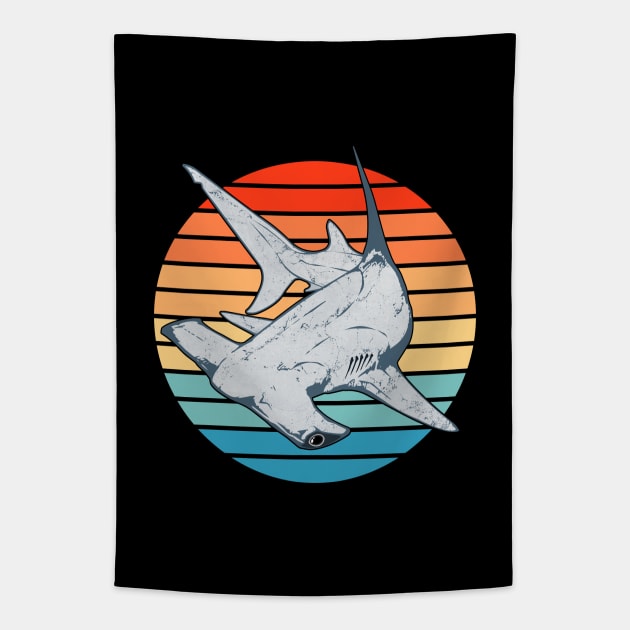 Hammerhead Shark Tapestry by NicGrayTees