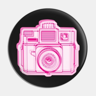 ISSF Society6 logo PINKREVERSE Pin