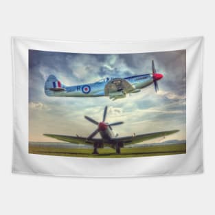 Supermarine Spitfire FR MkXVIIIe Composite Tapestry