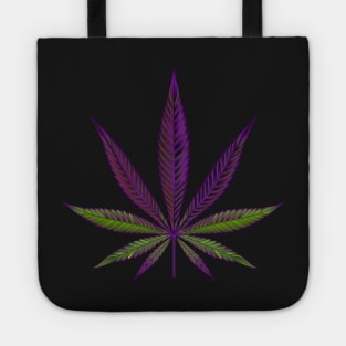 Purple Cannabis Tote