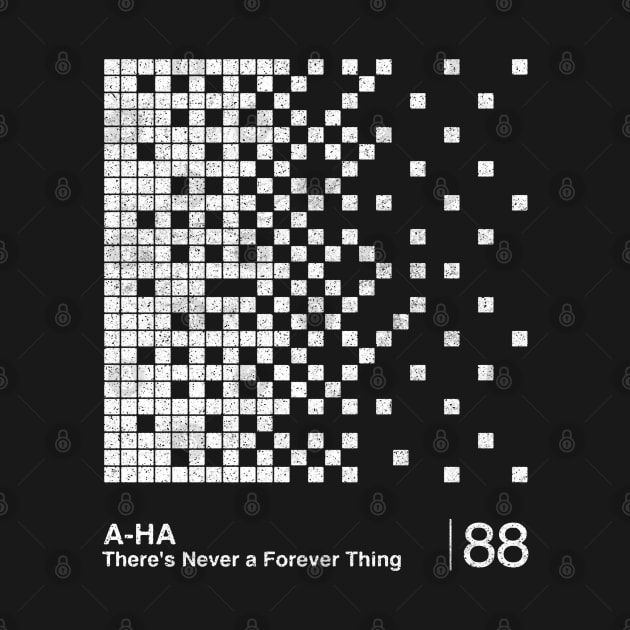 There's Never A Forever Thing  / Minimalist Graphic Fan Artwork Design by saudade