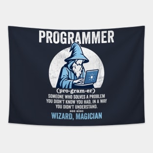 Programmer Funny Definition Tapestry