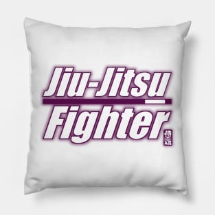 BJJ Purple Belt Jiu Jitsu Fighter Pillow