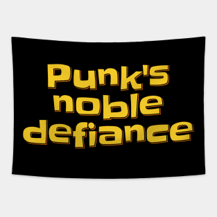 Punk Defiance Tapestry