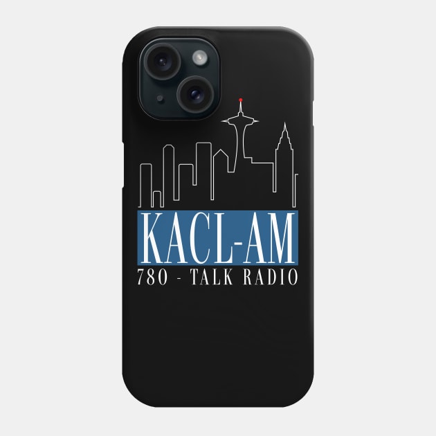 KACL-AM Talk Radio Phone Case by Meta Cortex