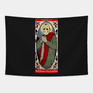 St. Voorhees of Crystal Lake Tapestry