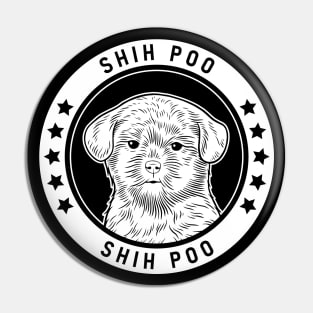 Shih Poo Fan Gift Pin